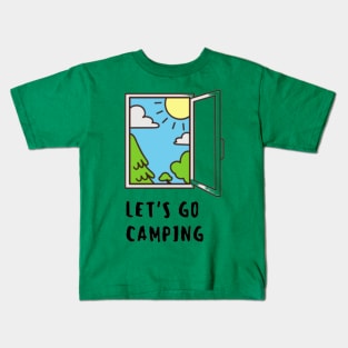 Camping Kids T-Shirt